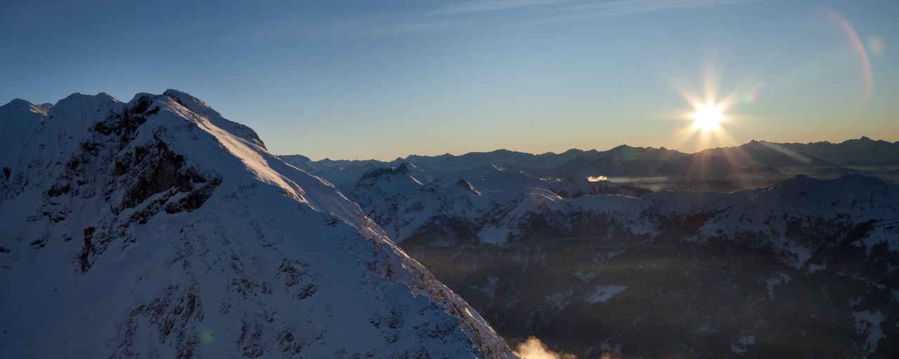 Winterlandschaft in Wagrain-Kleinarl, Österreich